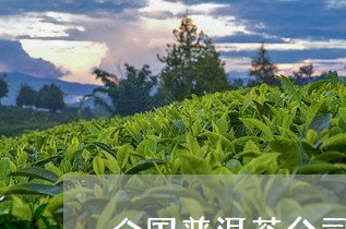 全国普洱茶公司排名榜前十/2023121323826