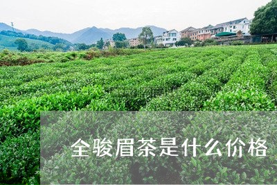 全骏眉茶是什么价格/2023042364037