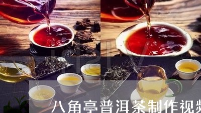 八角亭普洱茶制作视频教程/2023110531503