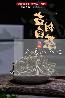 八马八八七普洱茶介绍/2023100649593