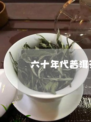 六十年代普洱茶的潮水发酵/2023110553625