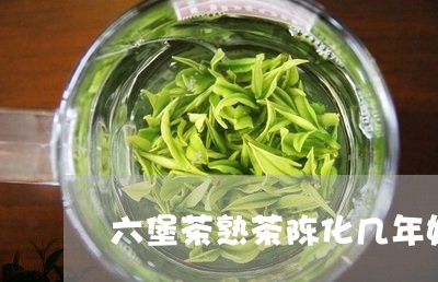 六堡茶熟茶陈化几年好/2023092217248