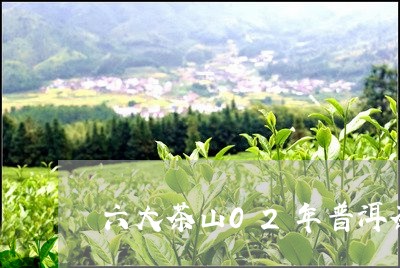 六大茶山02年普洱茶/2023092896279