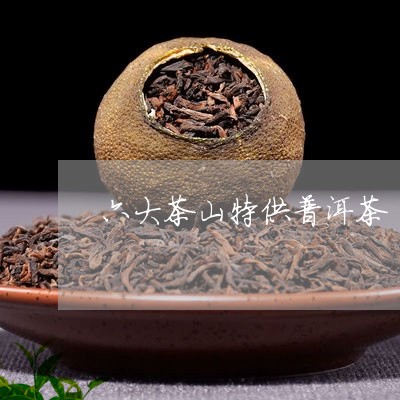 六大茶山特供普洱茶/2023082820373