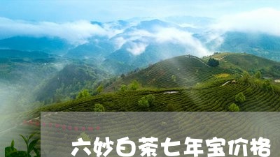 六妙白茶七年宝价格/2023071527261