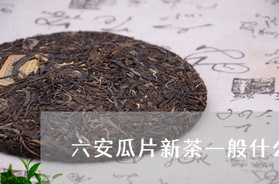 六安瓜片新茶一般什么价格/2023051125926