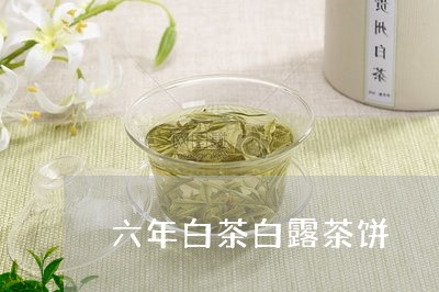 六年白茶白露茶饼/2023061542827