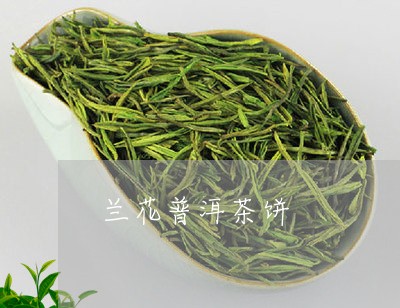 兰花普洱茶饼/2023042709302