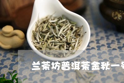 兰茶坊普洱茶金秋一号/2023092726359