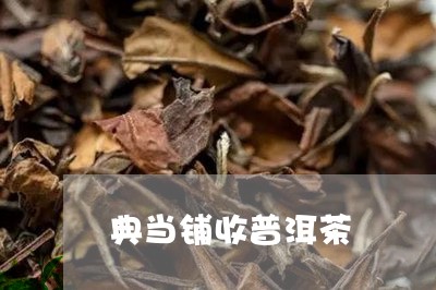 典当铺收普洱茶/2023101656050