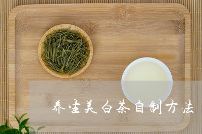 养生美白茶自制方法/2023121792586
