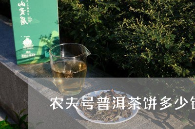 农夫号普洱茶饼多少钱/2023072283626