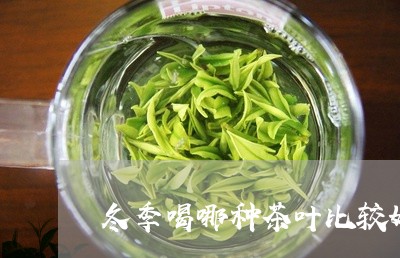 冬季喝哪种茶叶比较好/2023071631936