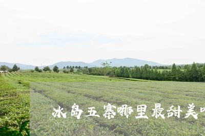 冰岛五寨哪里最甜美呀/2023071337360