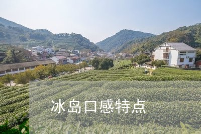 冰岛口感特点/2023090728279