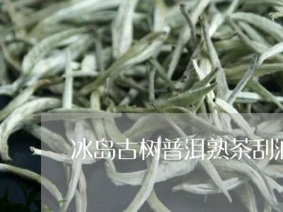 冰岛古树普洱熟茶刮油/2023092555028