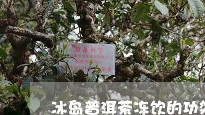 冰岛普洱茶冻饮的功效与禁忌/2023052806248