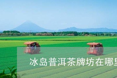 冰岛普洱茶牌坊在哪里/2023120672514