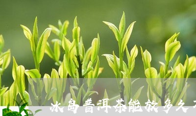 冰岛普洱茶能放多久不坏/2023121334061