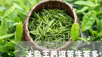 冰岛王普洱茶生茶多少钱/2023050513515