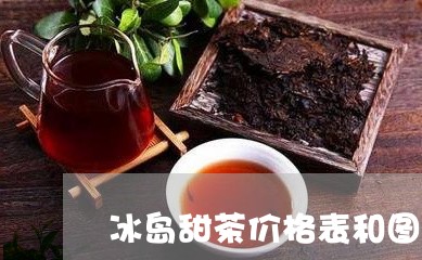 冰岛甜茶价格表和图片/2023061252825