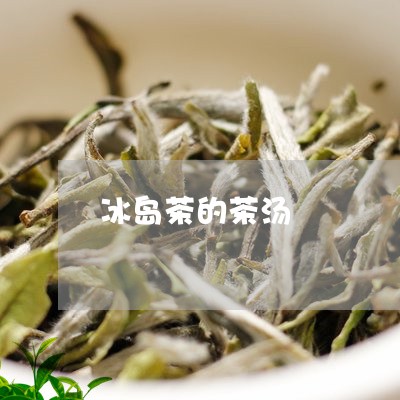 冰岛茶的茶汤/2023090769260