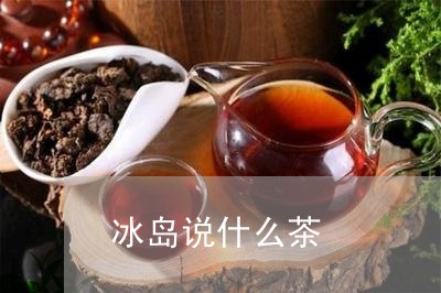 冰岛说什么茶/2023090721592