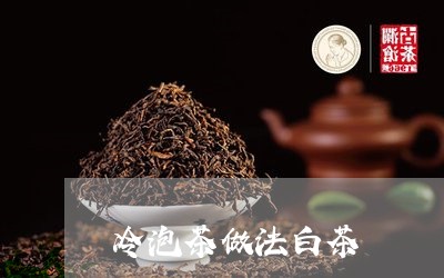 冷泡茶做法白茶/2023082689372