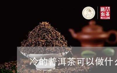 冷的普洱茶可以做什么/2023093015979