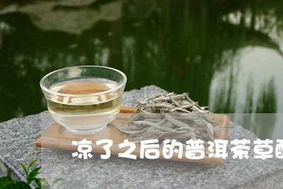 凉了之后的普洱茶草酸/2023100718282