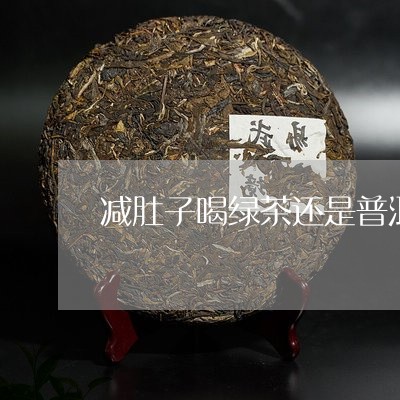 减肚子喝绿茶还是普洱茶/2023102486479