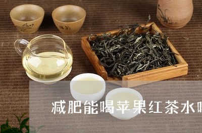 减肥能喝苹果红茶水吗/2023060815069