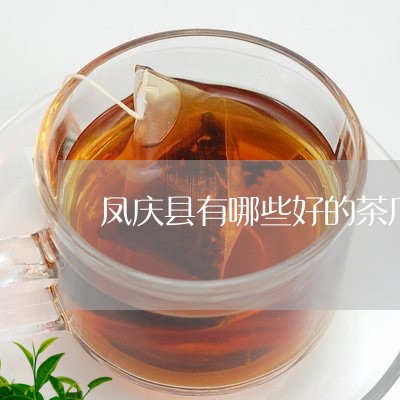 凤庆县有哪些好的茶厂/2023092072168