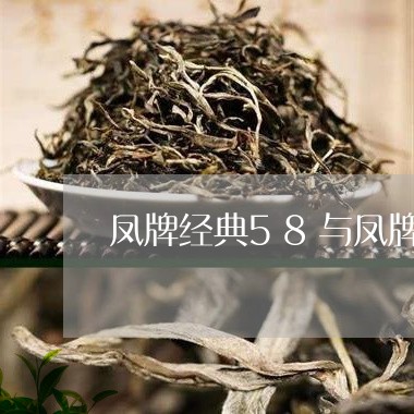 凤牌经典58与凤牌特级滇红/2023052753148