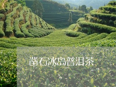 凿石冰岛普洱茶/2023071197162