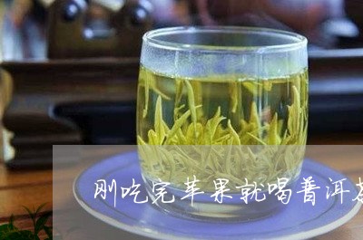 刚吃完苹果就喝普洱茶/2023061958161