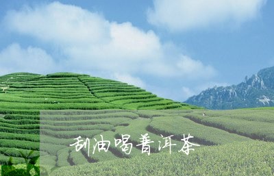 刮油喝普洱茶/2023042637197