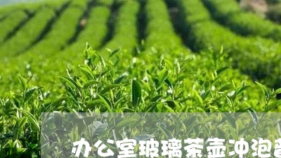 办公室玻璃茶壶冲泡普洱茶/2023121508483