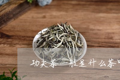 功夫茶一般是什么茶叶/2023092298381