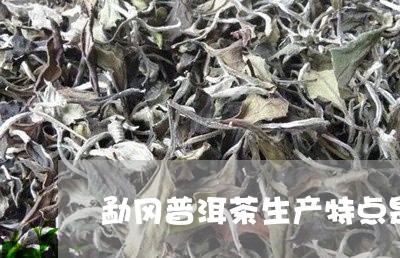 勐冈普洱茶生产特点是哪些/2023082859382