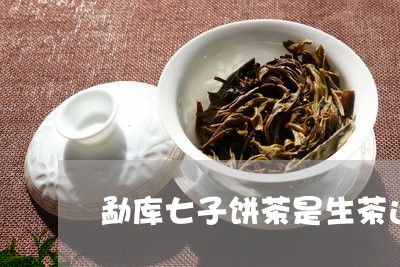 勐库七子饼茶是生茶还是熟茶/2023052737582