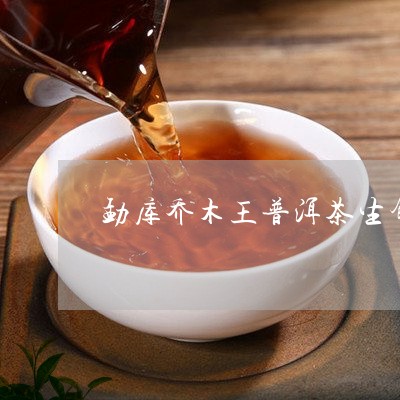 勐库乔木王普洱茶生饼/2023061933848