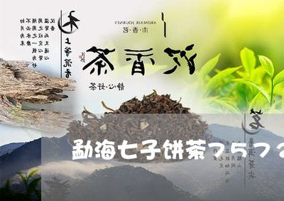 勐海七子饼茶7572/2023092230745