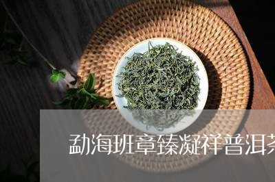 勐海班章臻凝祥普洱茶/2023072154958