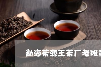 勐海茶源王茶厂老班章/2023061216369