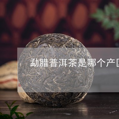 勐腊普洱茶是哪个产区的茶/2023112538252