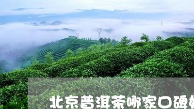 北京普洱茶哪家口碑好喝/2023121557261