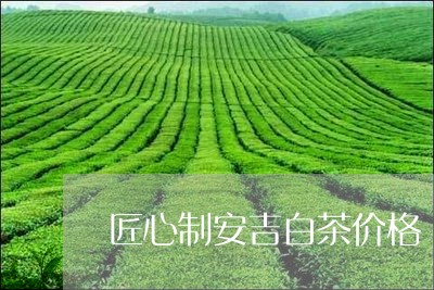 匠心制安吉白茶价格/2023121794037