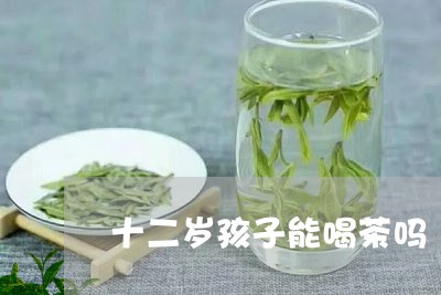 十二岁孩子能喝茶吗/2023042108169