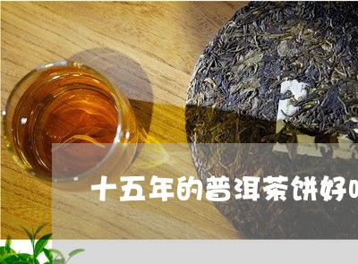 十五年的普洱茶饼好吗/2023093046581